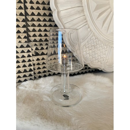 Lampe à huile en verre en forme de lampe