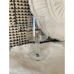 Lampe à huile en verre en forme de lampe