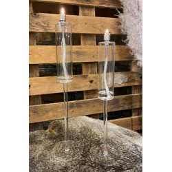 Chandelle en verre
