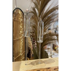 Chandelle en verre