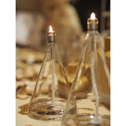 Lampe à huile cone