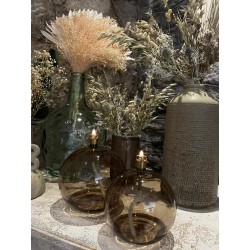 lampe à l'huile de paraffine champagne
